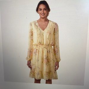 Women’s Lauren Conrad V-neck flounce dress